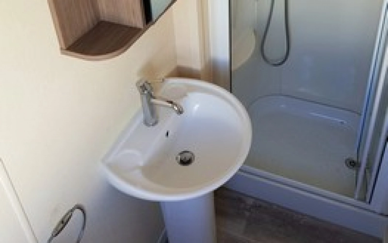 S.D.B mobil-home en Normandie