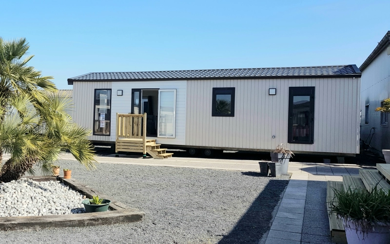 Photo extérieur mobil-home en Normandie