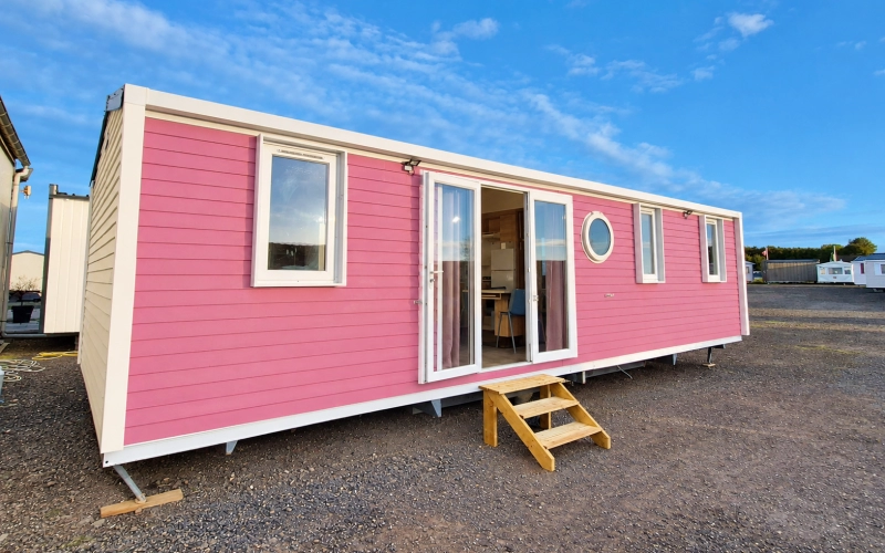 Photo extérieur mobil-home en Normandie
