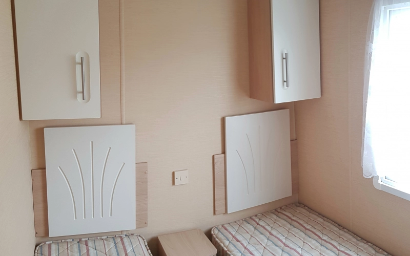 Chambre 2 mobil-home en Normandie