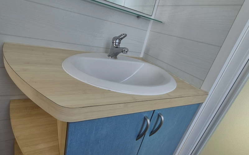 S.D.B mobil-home en Normandie