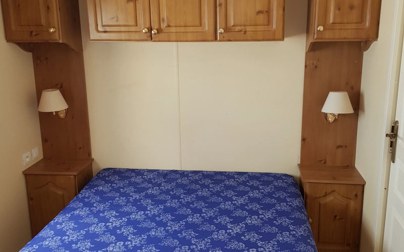 Chambre 1 mobil-home en Normandie