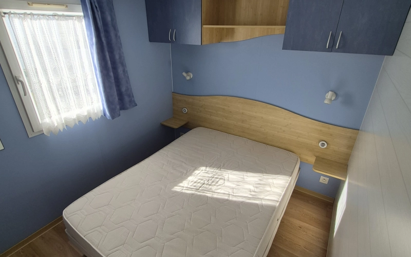 Chambre 1 mobil-home en Normandie