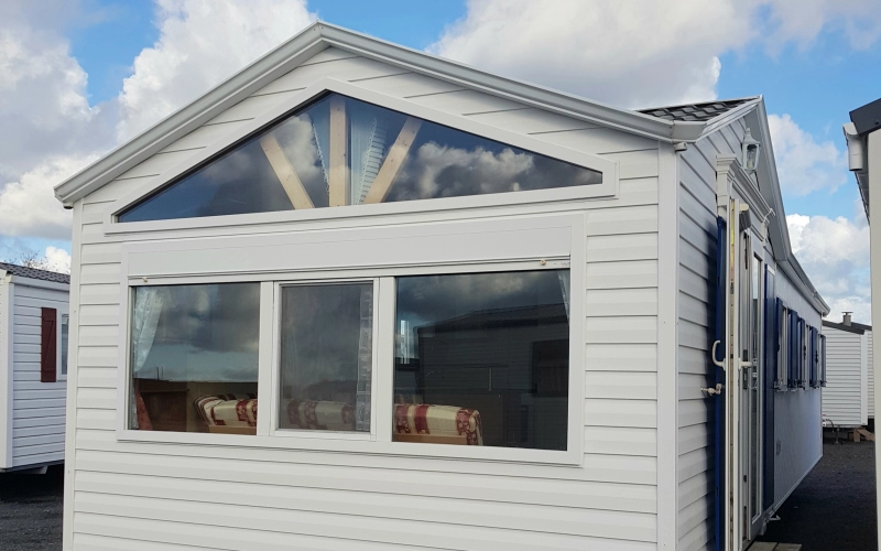 Photo extérieur mobil-home en Normandie