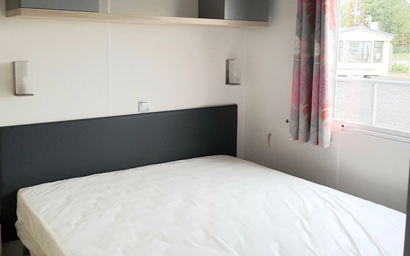 Chambre 1 mobil-home en Normandie