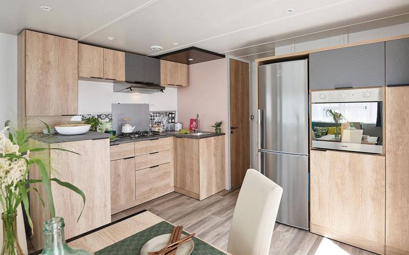 Elite 1153 - cuisine mobil-home en Normandie