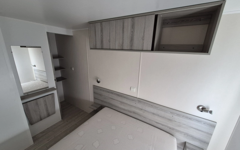 Chambre 1 mobil-home en Normandie