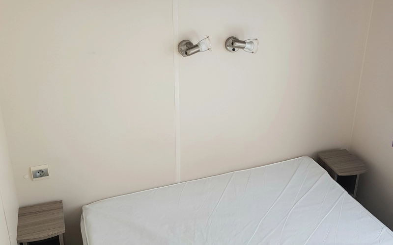 Chambre 1 mobil-home en Normandie