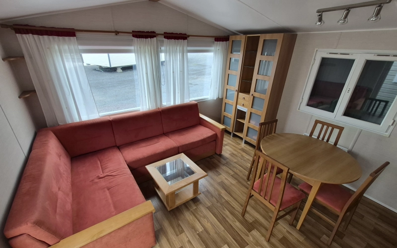Salon mobil-home en Normandie