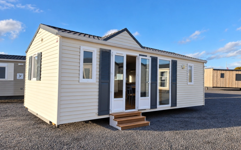 Photo extérieur mobil-home en Normandie