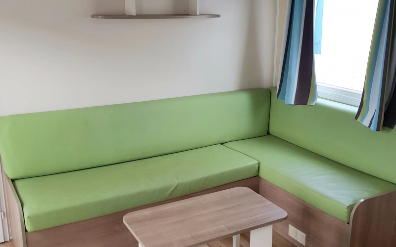 Salon mobil-home en Normandie