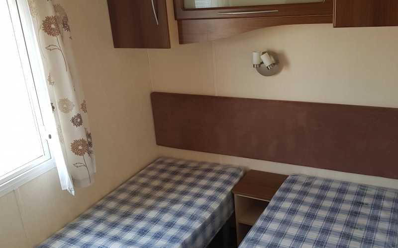 Chambre 2 mobil-home en Normandie