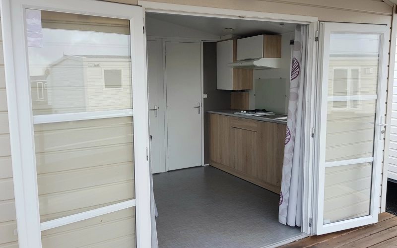 cuisine mobil-home en Normandie
