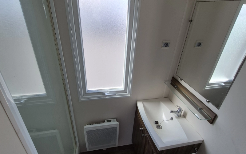 S.D.B mobil-home en Normandie