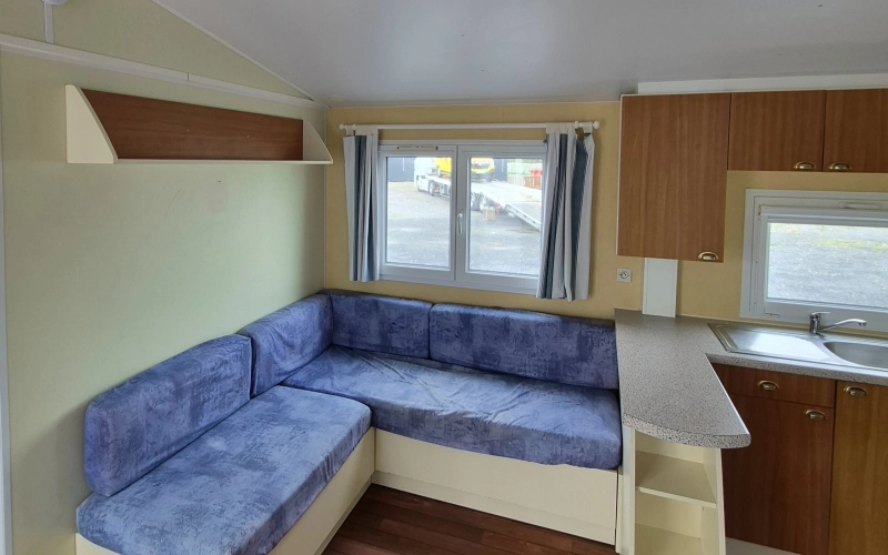 Salon mobil-home en Normandie