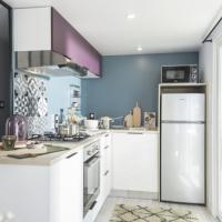 VACANCES CARAÏBES - cuisine - Vente mobil-homes neuf et occasion en Normandie