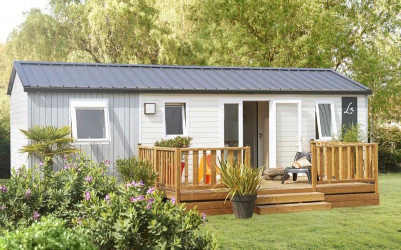 VACANCES TAMARIS - extérieur mobil-home en Normandie
