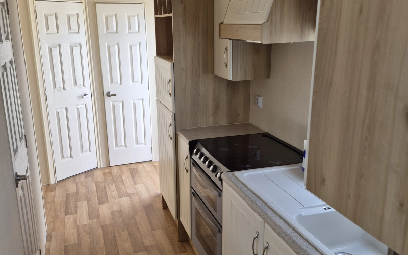 cuisine mobil-home en Normandie