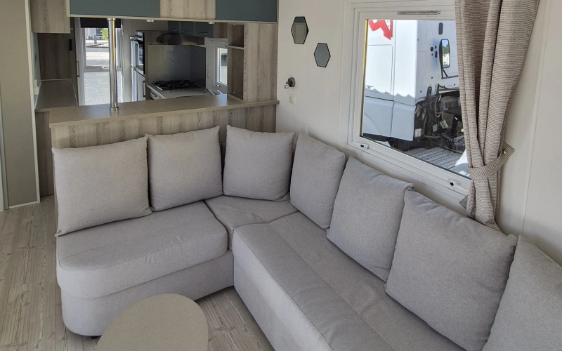 Salon mobil-home en Normandie