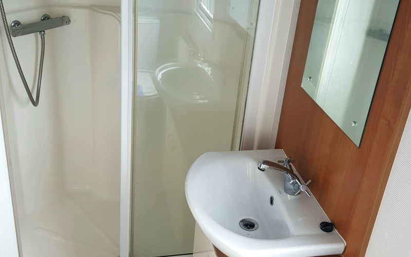 S.D.B mobil-home en Normandie