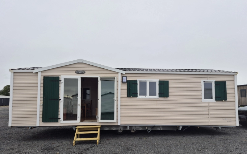 Photo extérieur mobil-home en Normandie