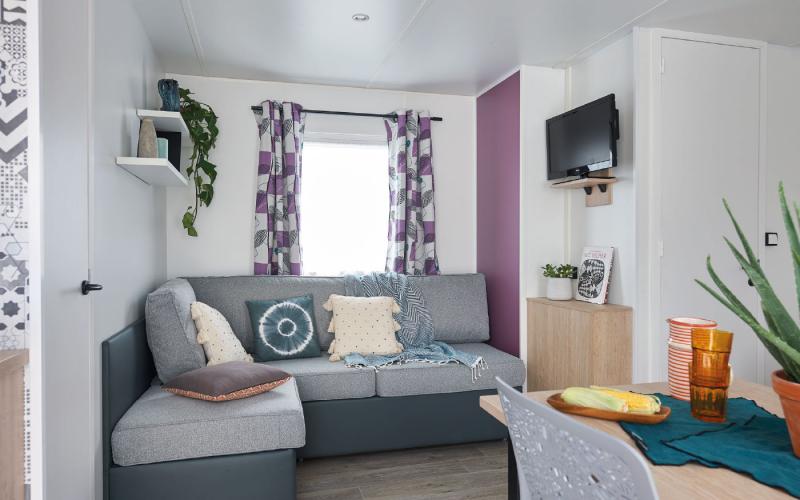 LODGE LO 87 - salon mobil-home en Normandie