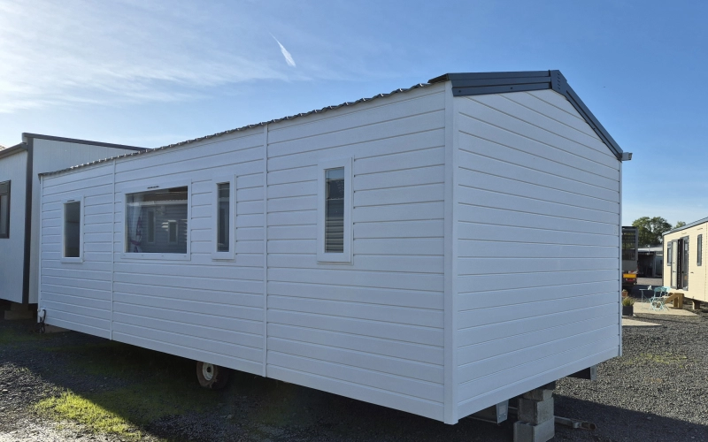 Photo extérieur mobil-home en Normandie
