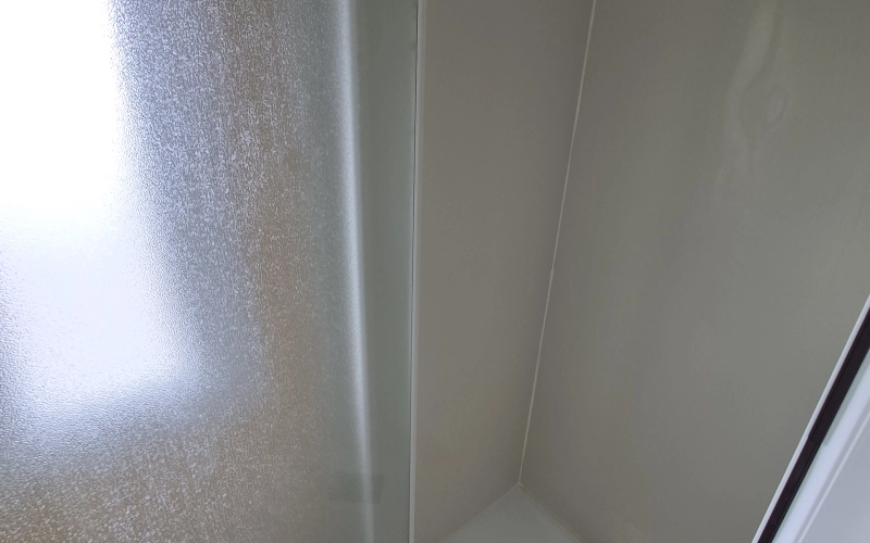 douche mobil-home en Normandie