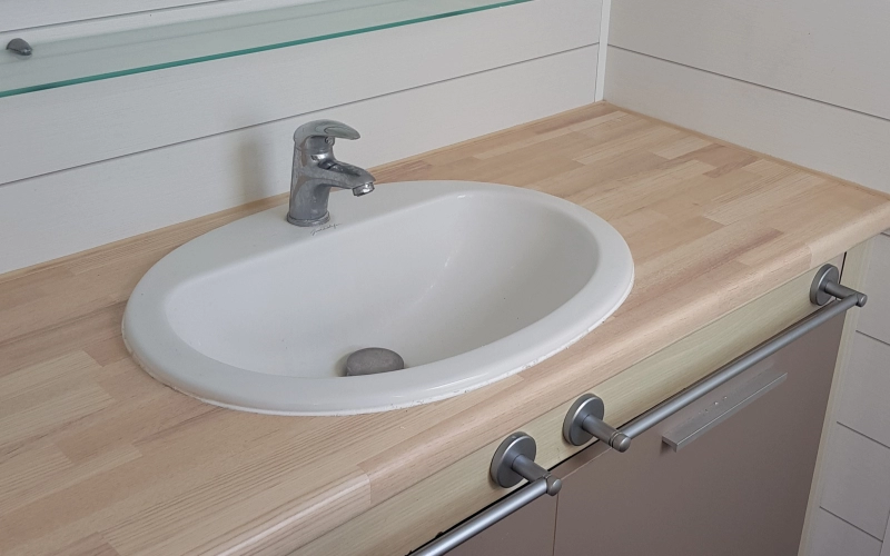 S.D.B mobil-home en Normandie