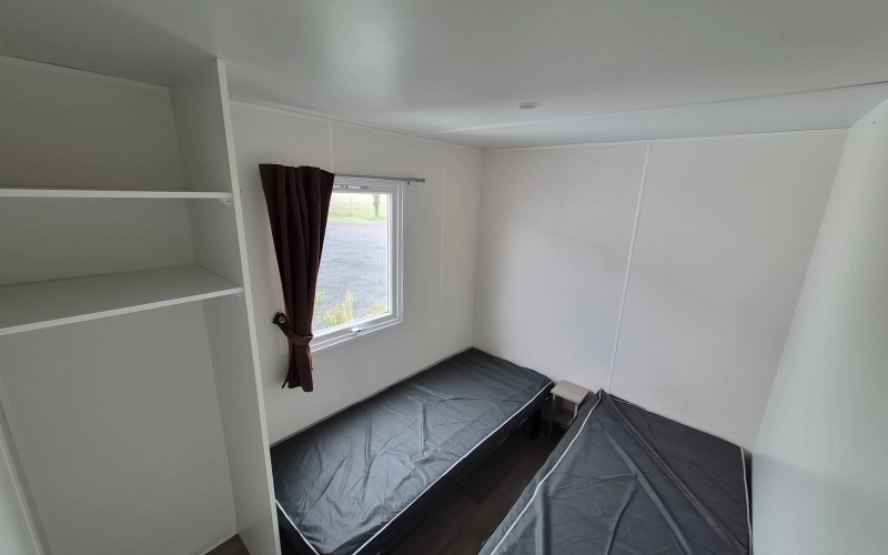 Chambre 2 mobil-home en Normandie