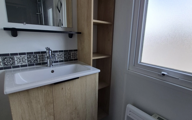S.D.B mobil-home en Normandie