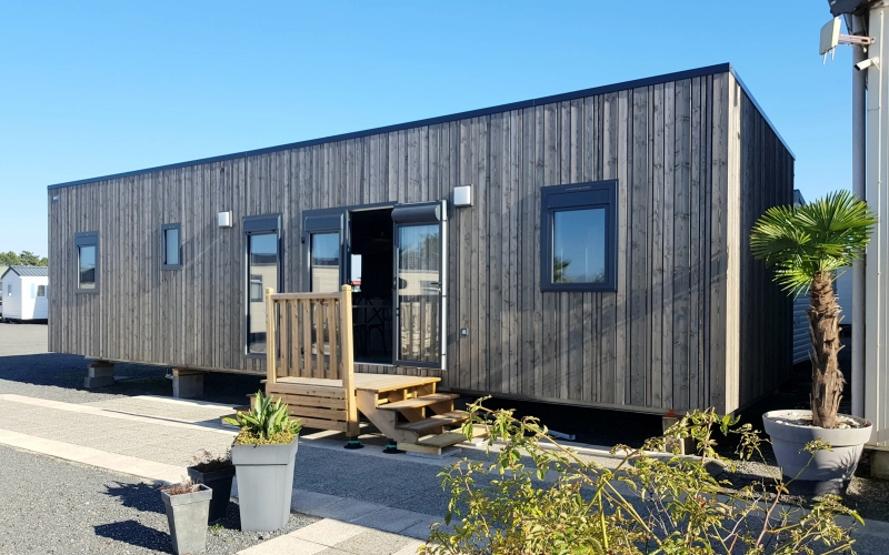 Photo extérieur mobil-home en Normandie