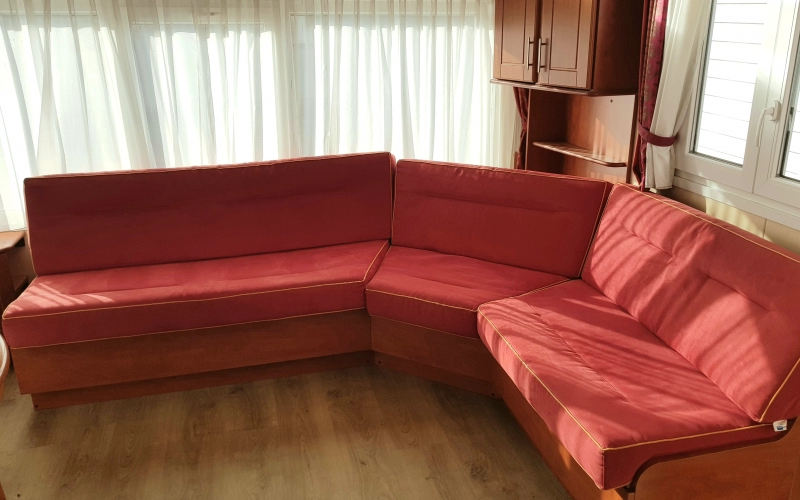 Salon mobil-home en Normandie