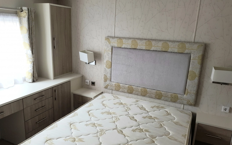 Chambre 1 mobil-home en Normandie
