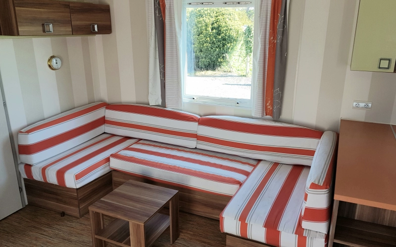 Salon mobil-home en Normandie