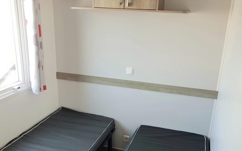 Chambre 2 mobil-home en Normandie