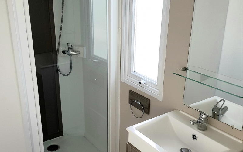 S.D.B mobil-home en Normandie