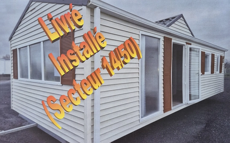 Photo extérieur mobil-home en Normandie