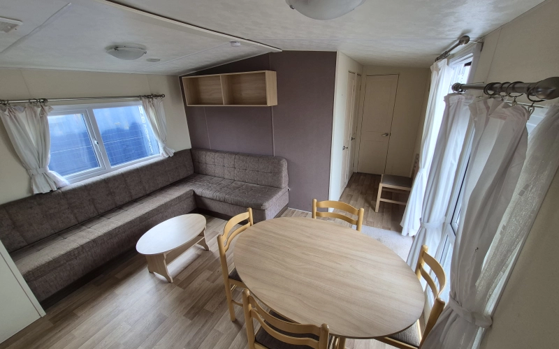 Salon mobil-home en Normandie