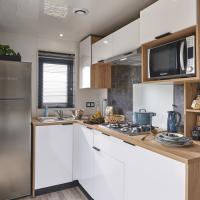 STANDING VP77 - cuisine - Vente mobil-homes neuf et occasion en Normandie STANDING VP77 - cuisine - Vente mobil-homes neuf et occasion en Normandie