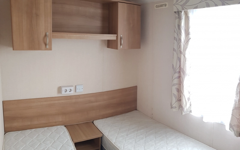 Chambre 2 mobil-home en Normandie