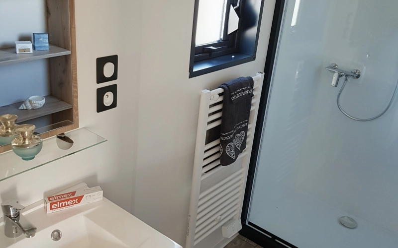 S.D.B mobil-home en Normandie
