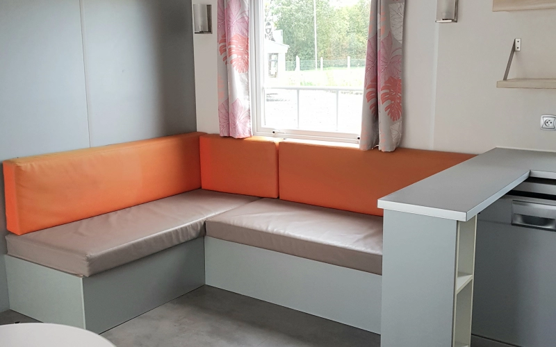 Salon mobil-home en Normandie