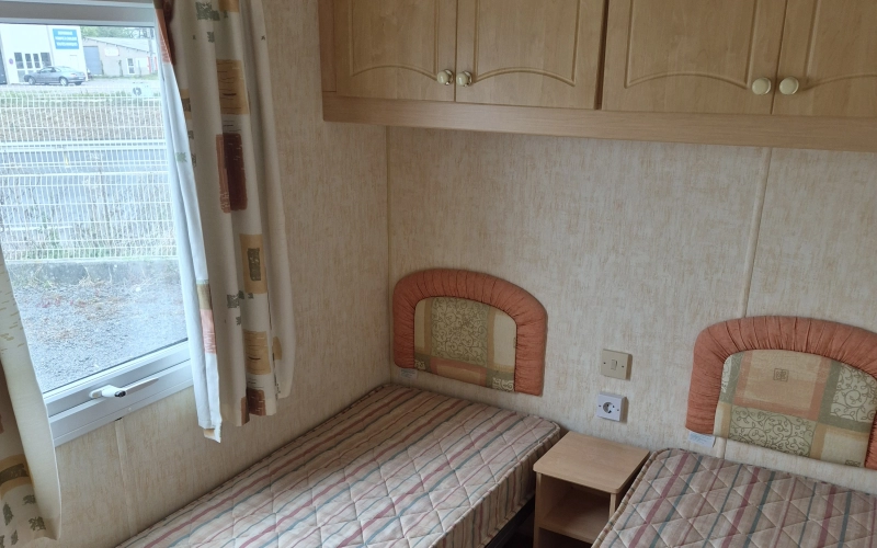 Chambre 2 mobil-home en Normandie