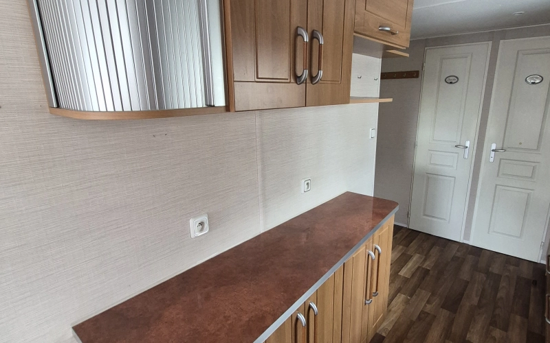 cuisine mobil-home en Normandie