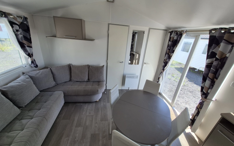 Salon mobil-home en Normandie