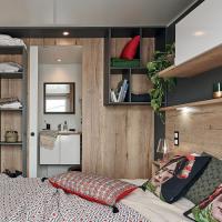 NEW VALLEY NV143 - chambre parentale - Vente mobil-homes neuf et occasion en Normandie NEW VALLEY NV143 - chambre parentale - Vente mobil-homes neuf et occasion en Normandie