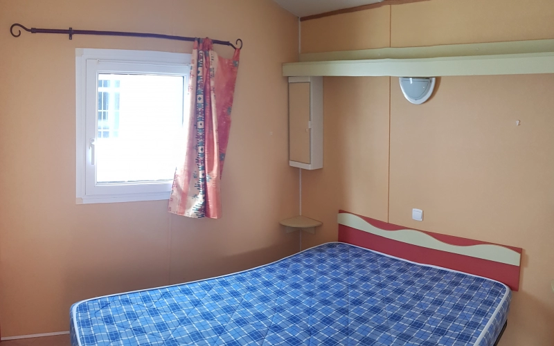 Chambre 1 mobil-home en Normandie