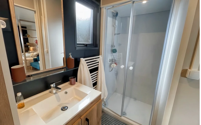 S.D.B mobil-home en Normandie