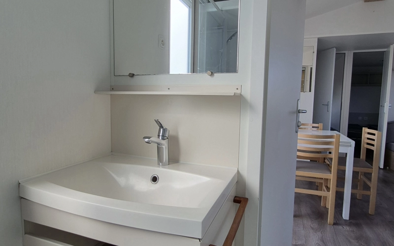 S.D.B mobil-home en Normandie